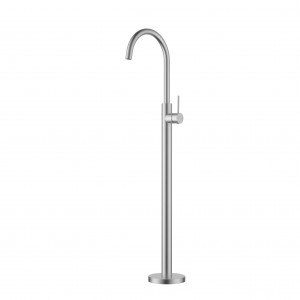 Otus Brushed Nickel SS Slimline Free Standing Bath Mixer